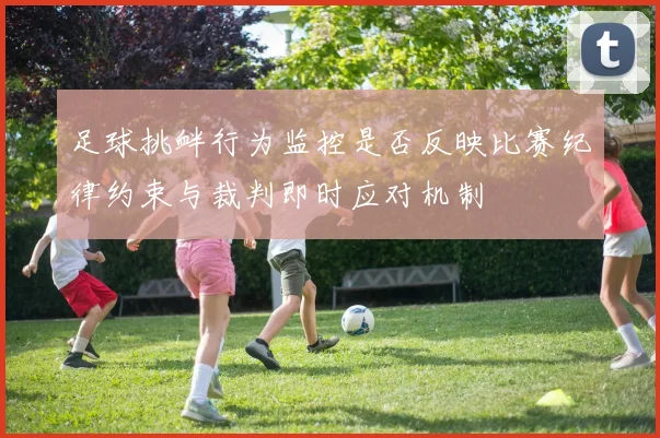 足球挑衅行为监控是否反映比赛纪律约束与裁判即时应对机制